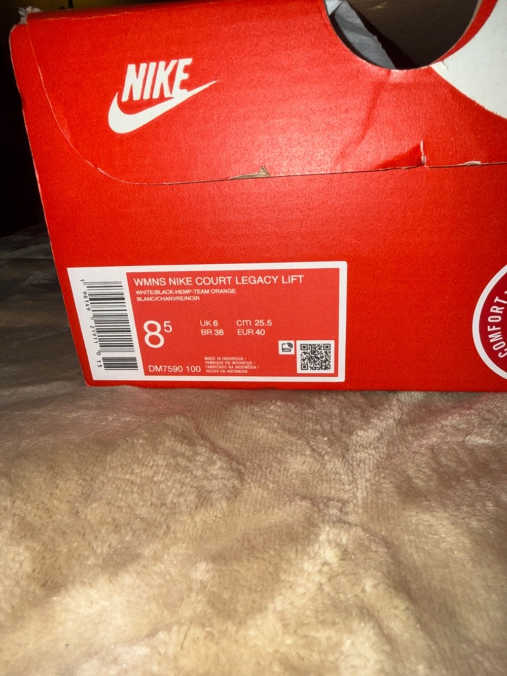 Nike Court Legacy Lift Womens Shoes Size 8.5 New - Picture 8 of 8